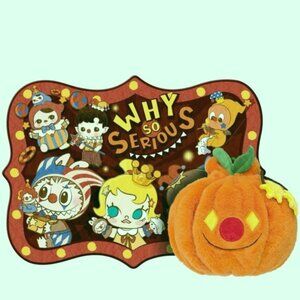 POP MART Pumpkin Why So Serious Blanket RARE and Limited Edition